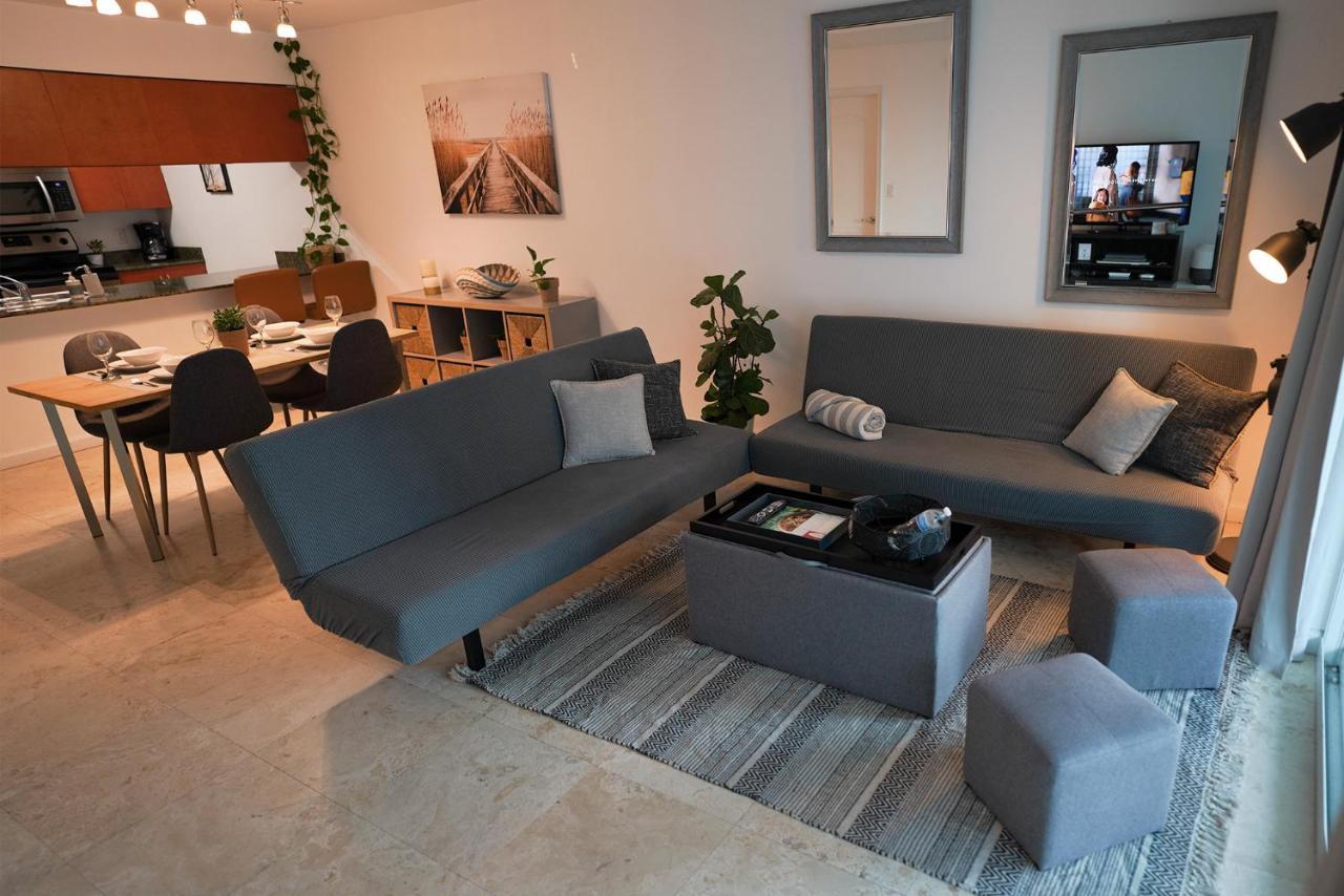 4 Bed Full Condo In Miami With Skyline & Sea View Екстер'єр фото