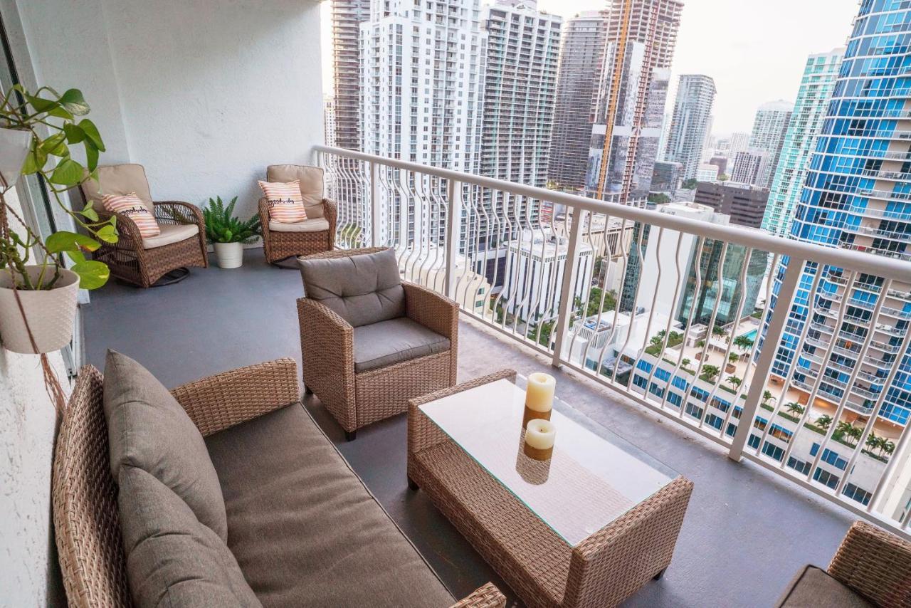 4 Bed Full Condo In Miami With Skyline & Sea View Екстер'єр фото